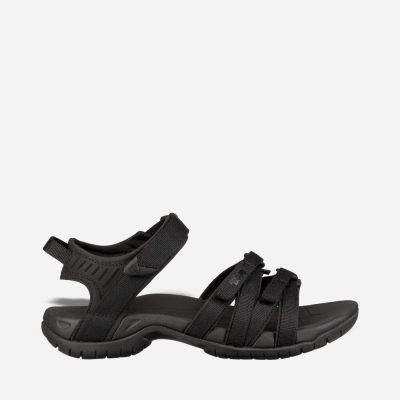 Teva Tirra Women's Black / Black Hiking Sandals CA93492 Canada Online